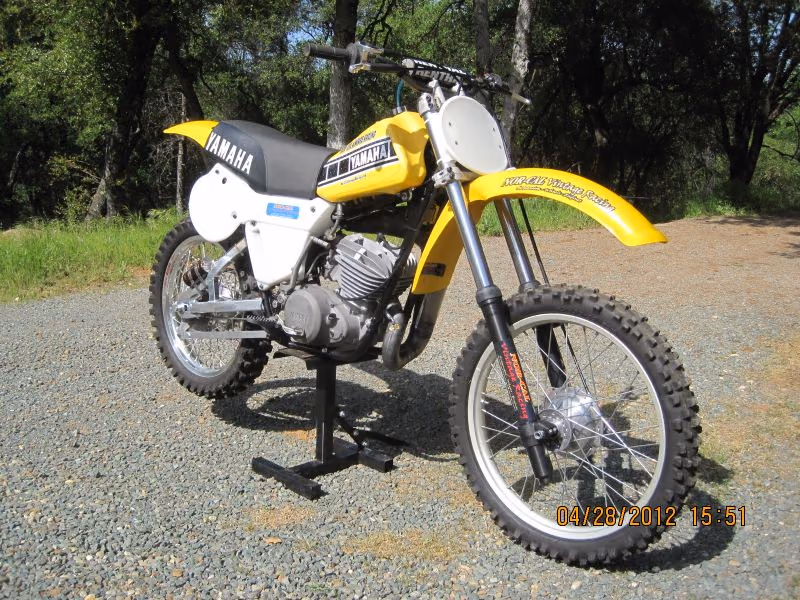 1979 Yamaha YZ250 built by Nor-Cal Vintage Racing