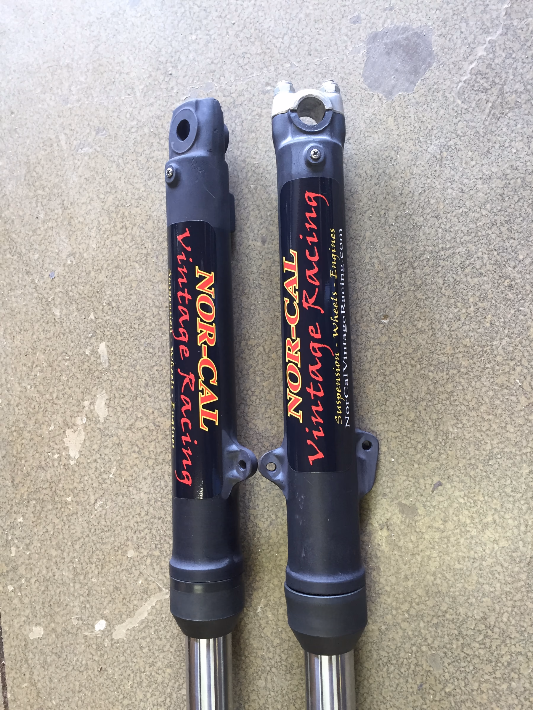 Vintage motocross suspension, photo 1 of 16