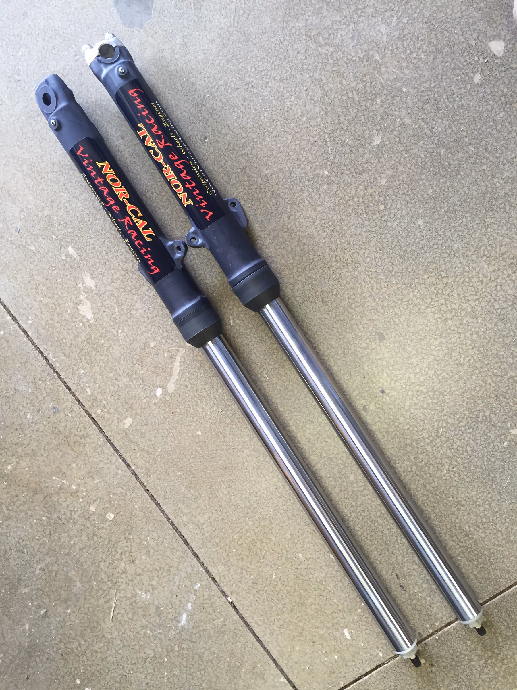 Vintage motocross suspension, photo 2 of 16