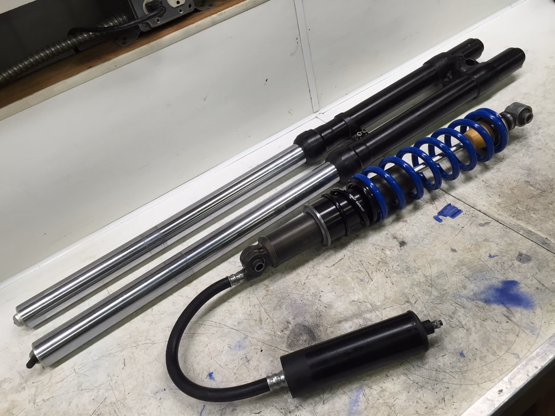 Vintage motocross suspension, photo 6 of 16