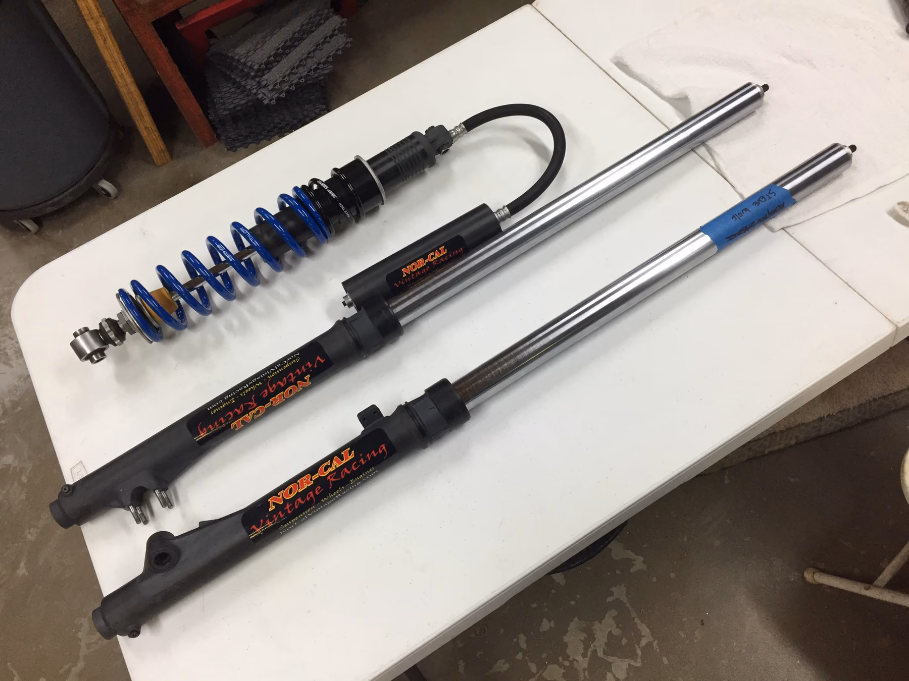 Vintage motocross suspension, photo 12 of 16