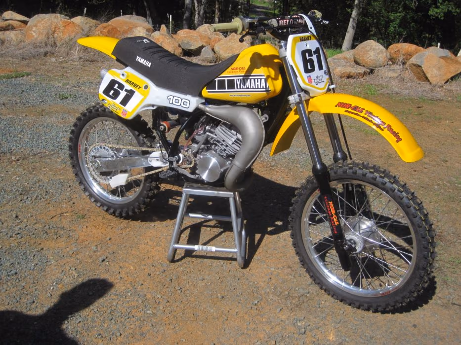 Yamaha with Nor-Cal Vintage Racing works suspension